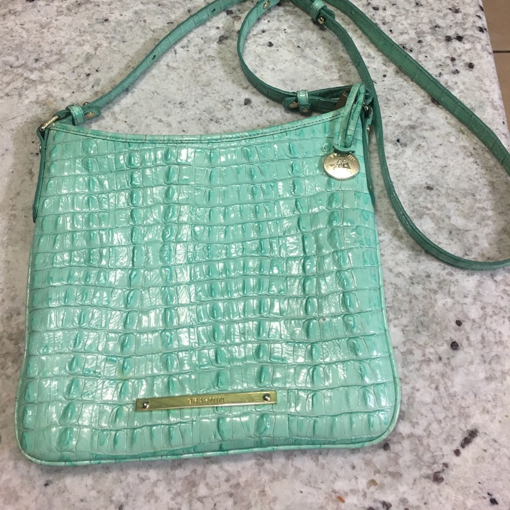 Teal Brahmin Crossbody purse
